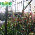 Green Color Welded Triangle Bend folding Fencing